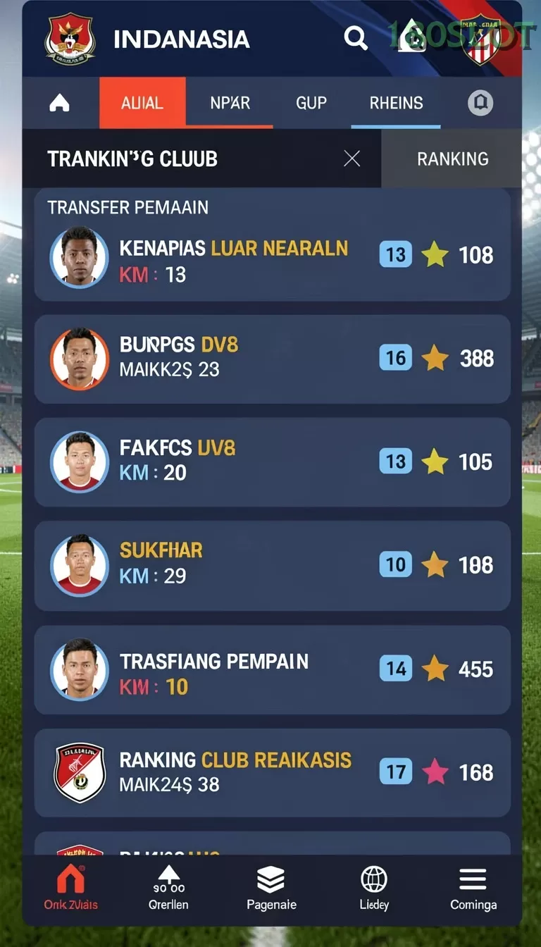 Cuplikan layar KAKRP — aktivitas
