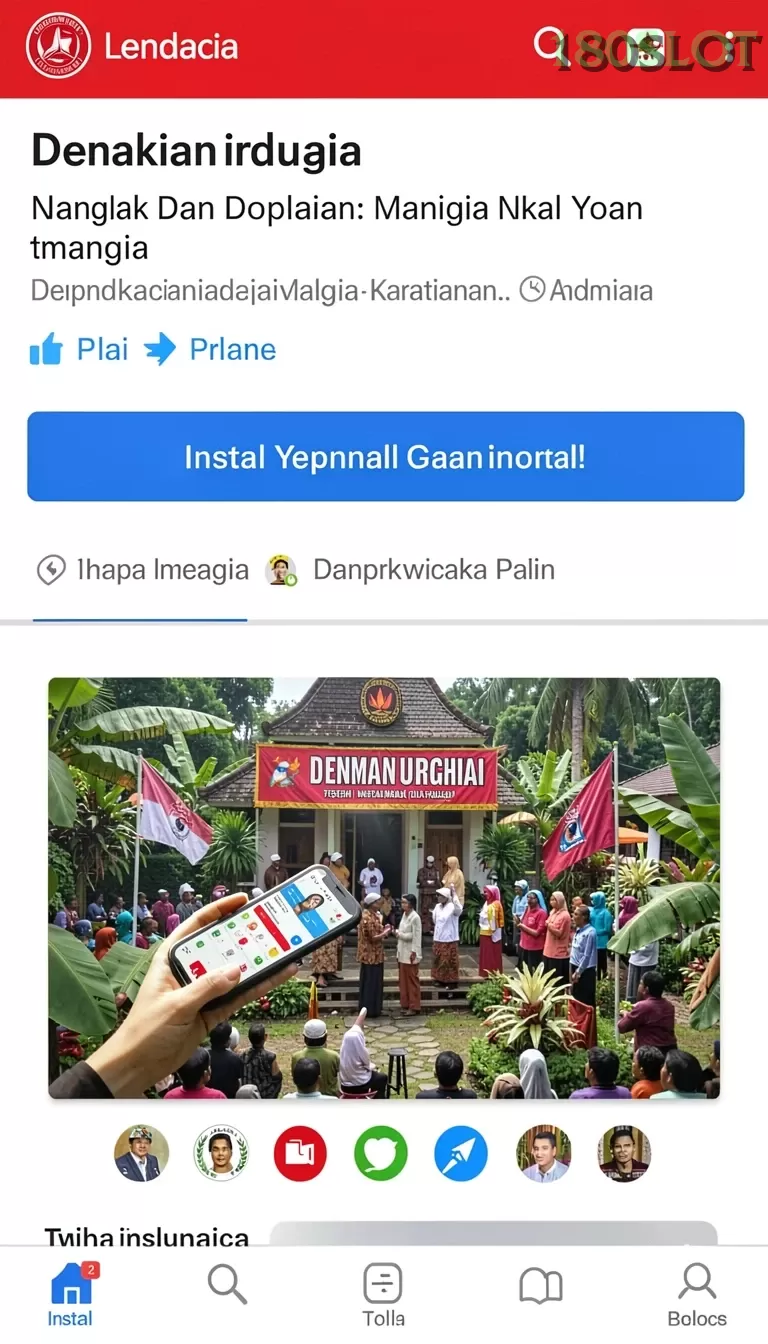 Cuplikan layar API36 — menu navigasi