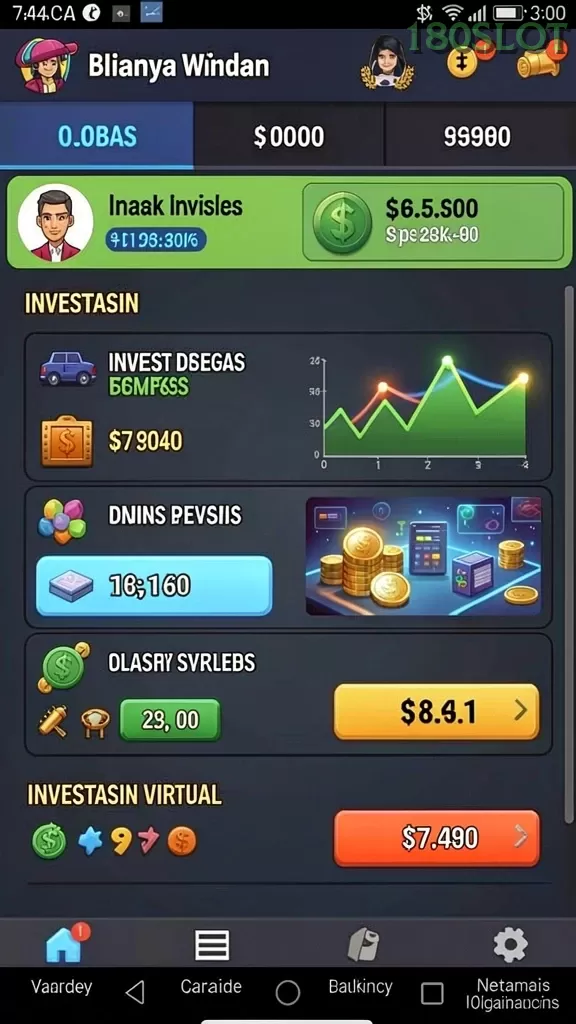 Cuplikan layar KAKRP — menu navigasi